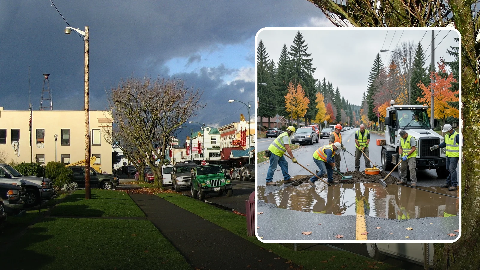 Spill Response in Arlington, Snohomish County, WA - Rapid containment and cleanup of hazardous and non-hazardous spills threatening the storm system.