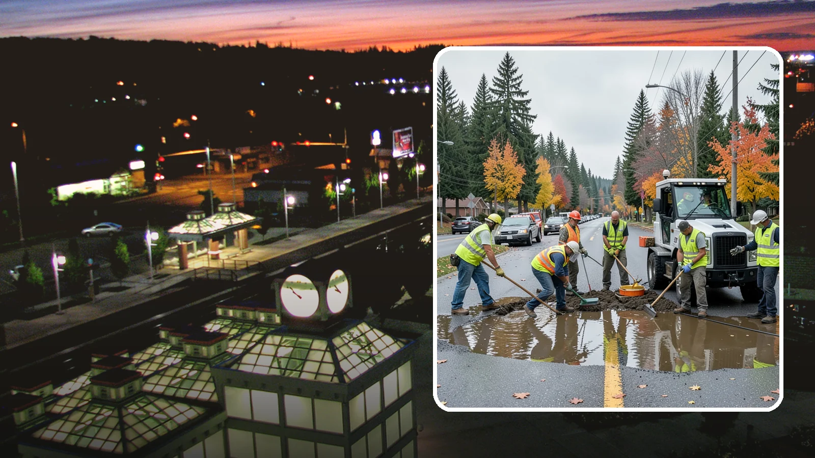 Spill Response in Auburn, King County, WA - Rapid containment and cleanup of hazardous and non-hazardous spills threatening the storm system.
