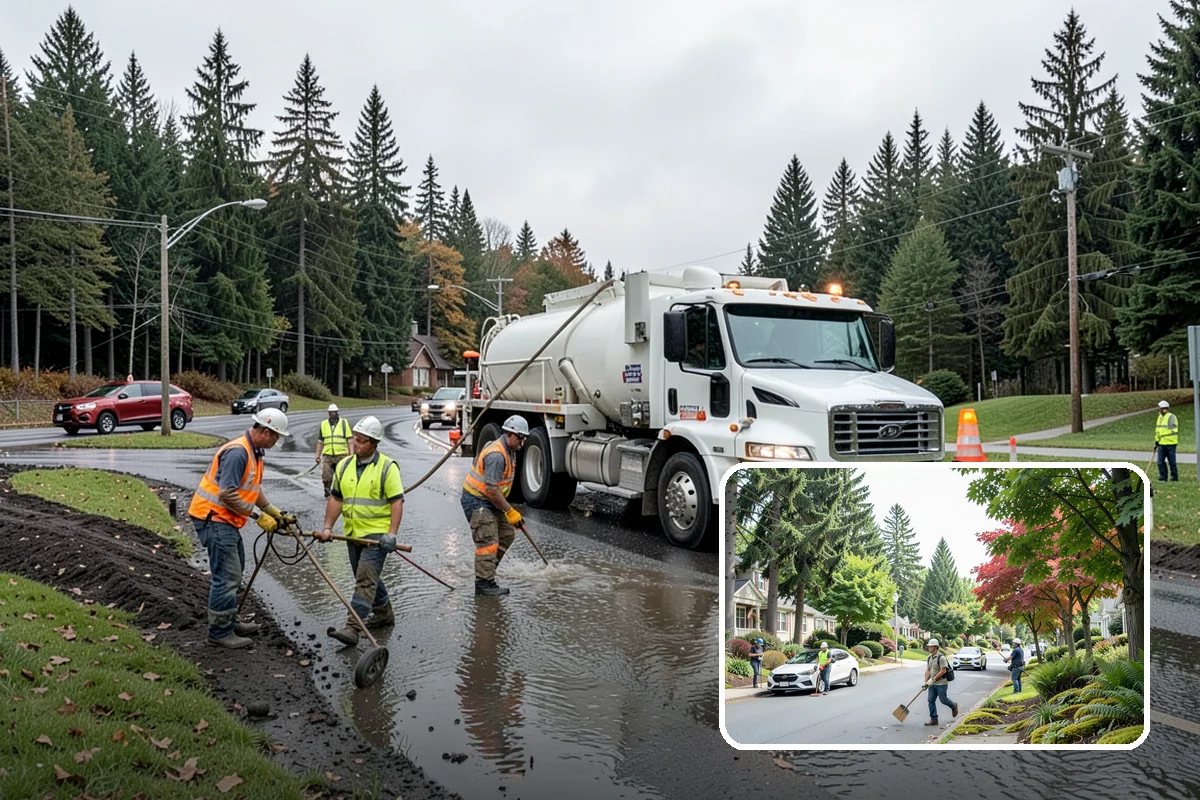 Spill Response in Beaux Arts Village, King County, WA - Trained HAZWOPER responders on an on-call basis