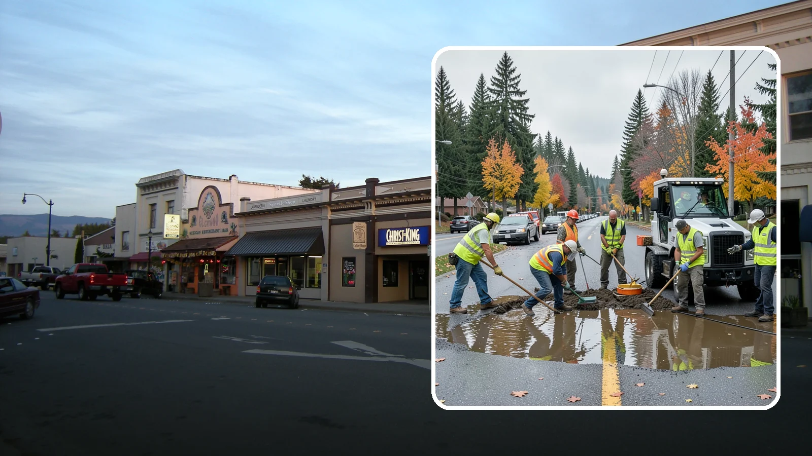 Spill Response in Burlington, Skagit County, WA - Rapid containment and cleanup of hazardous and non-hazardous spills threatening the storm system.