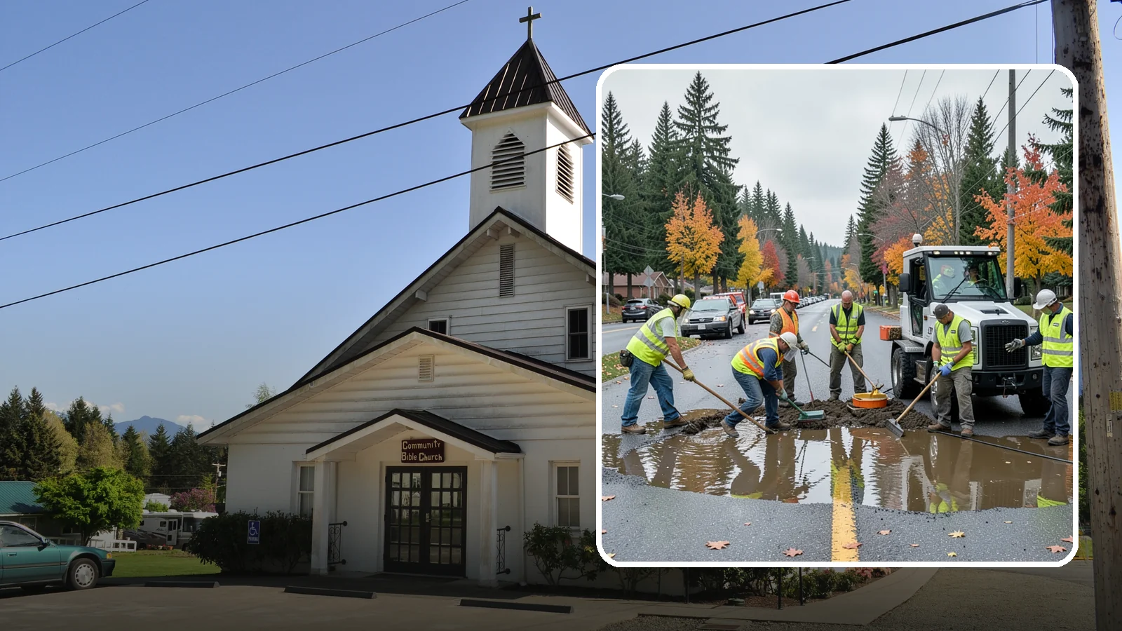 Spill Response in Concrete, Skagit County, WA - Rapid containment and cleanup of hazardous and non-hazardous spills threatening the storm system.