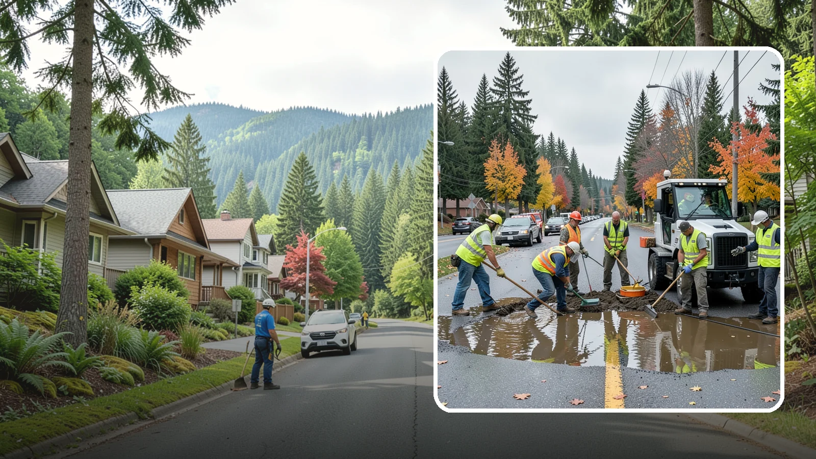 Spill Response in Darrington, Snohomish County, WA - Rapid containment and cleanup of hazardous and non-hazardous spills threatening the storm system.