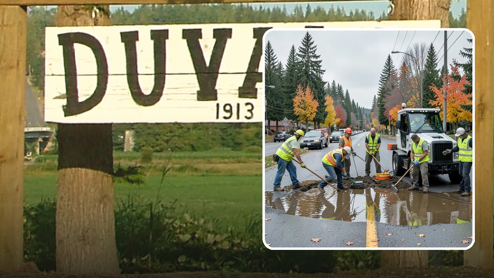 Spill Response in Duvall, King County, WA - Rapid containment and cleanup of hazardous and non-hazardous spills threatening the storm system.