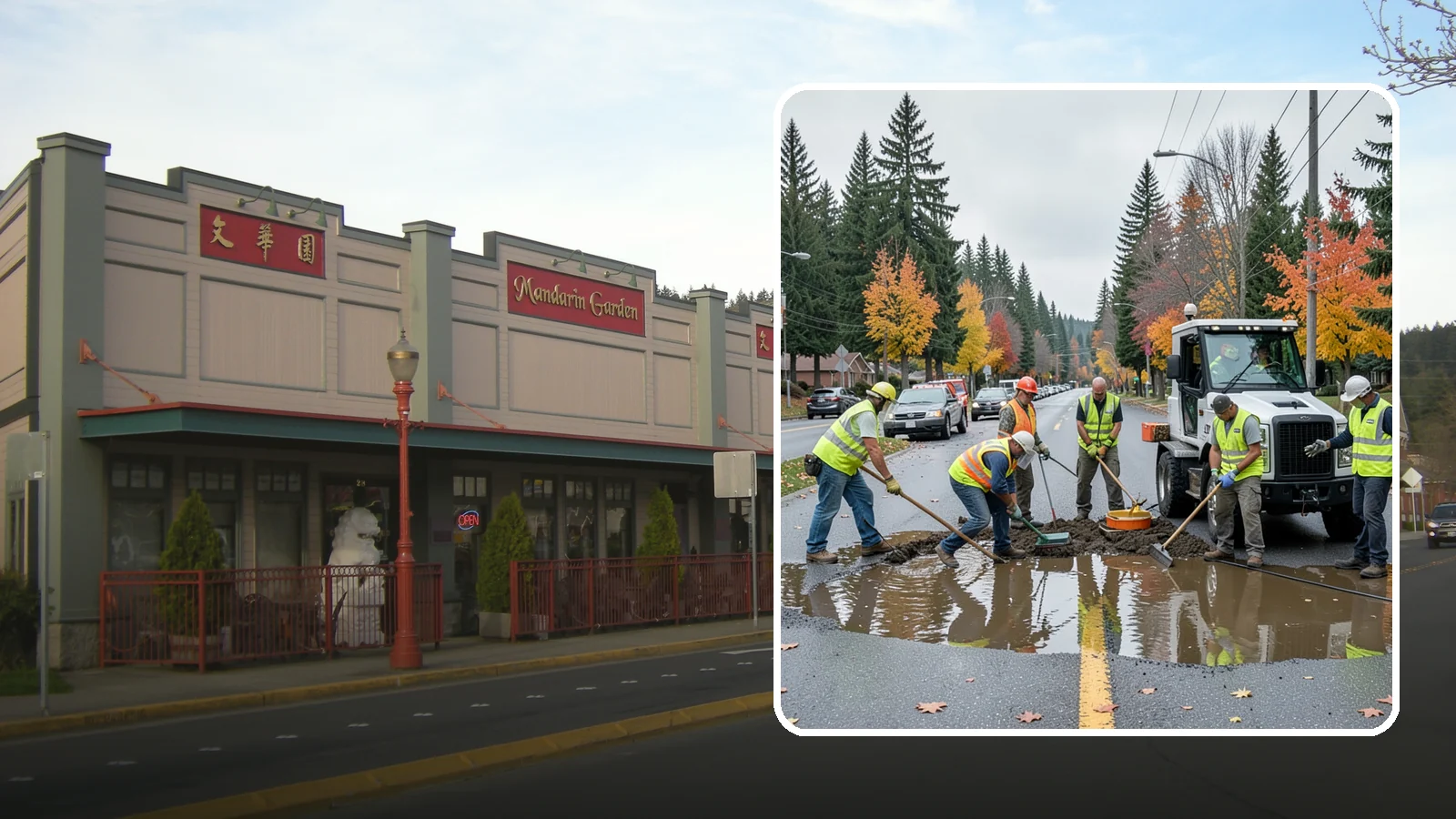 Spill Response in Issaquah, King County, WA - Rapid containment and cleanup of hazardous and non-hazardous spills threatening the storm system.