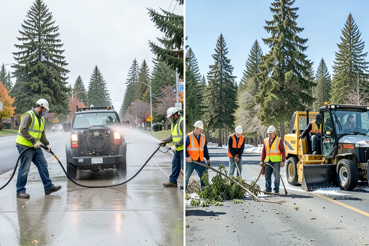 Spill Response in Kenmore, King County, WA - Mobilize responders and assess the spill and its pathway