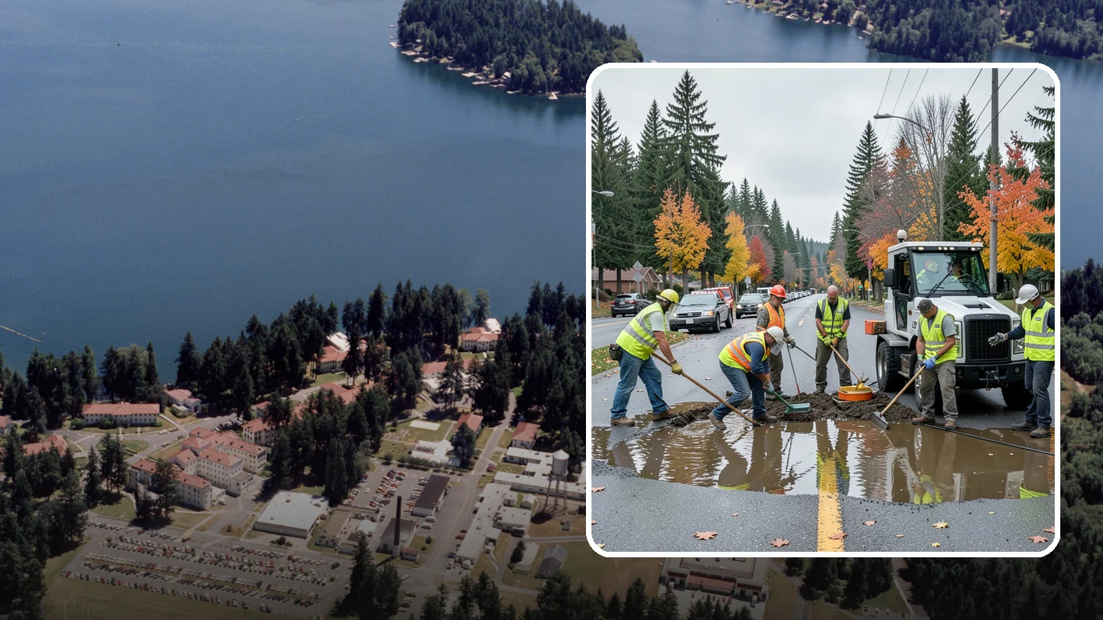 Spill Response in Lakewood, Pierce County, WA - Rapid containment and cleanup of hazardous and non-hazardous spills threatening the storm system.