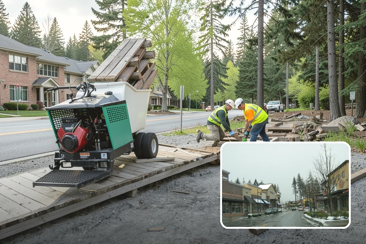 Spill Response in Mill Creek, Snohomish County, WA - Trained HAZWOPER responders on an on-call basis