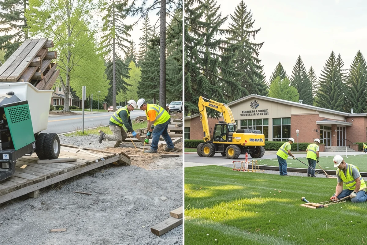 Spill Response in Mountlake Terrace, Snohomish County, WA - Mobilize responders and assess the spill and its pathway