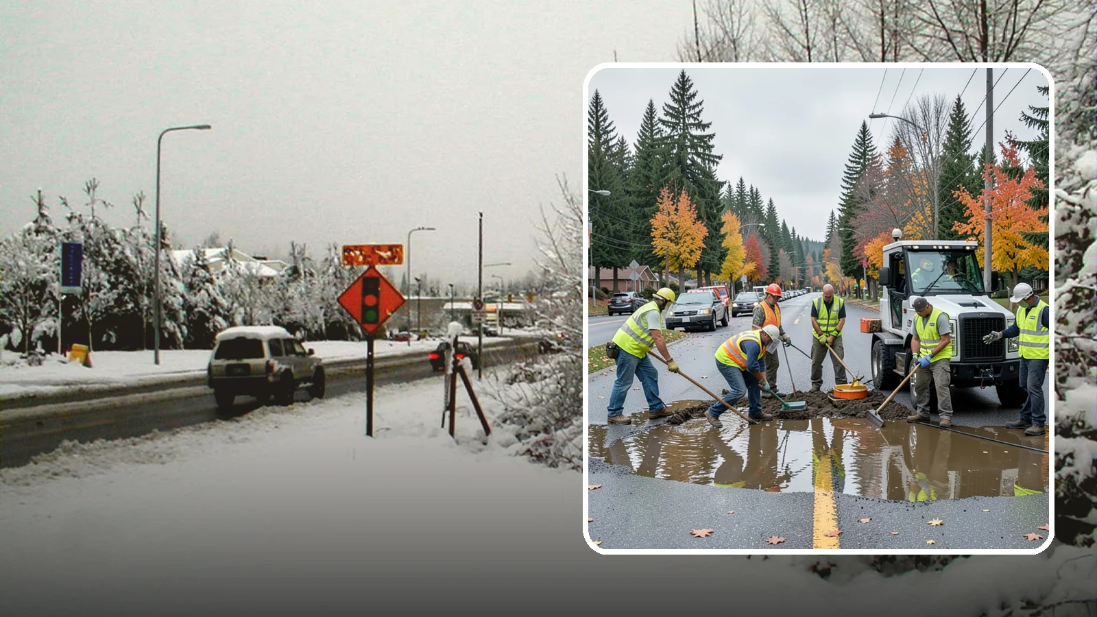 Spill Response in Newcastle, King County, WA - Rapid containment and cleanup of hazardous and non-hazardous spills threatening the storm system.