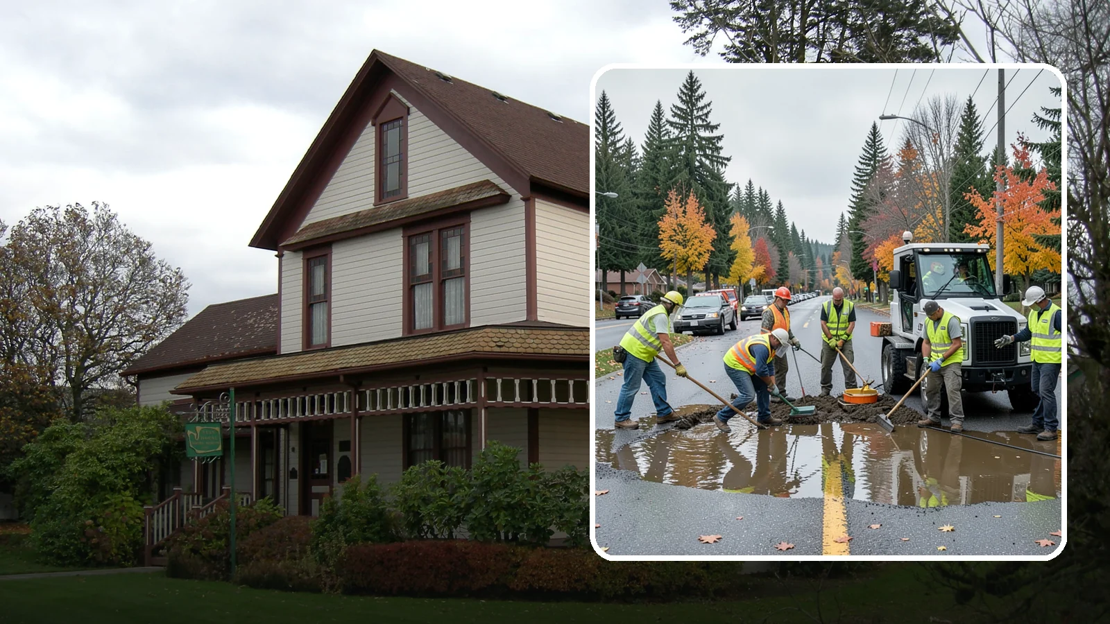 Spill Response in Sumner, Pierce County, WA - Rapid containment and cleanup of hazardous and non-hazardous spills threatening the storm system.