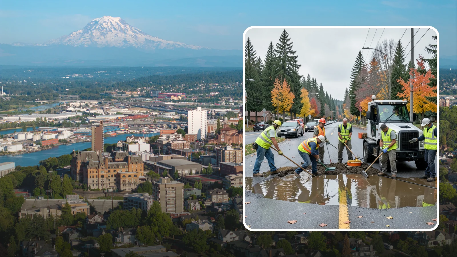 Spill Response in Tacoma, Pierce County, WA - Rapid containment and cleanup of hazardous and non-hazardous spills threatening the storm system.