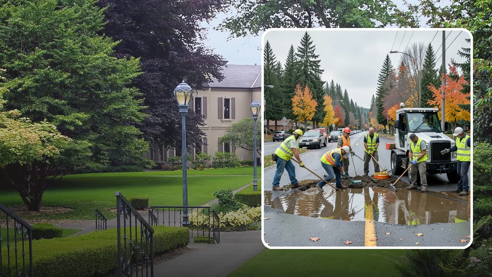 Spill Response in Woodinville, King County, WA - Rapid containment and cleanup of hazardous and non-hazardous spills threatening the storm system.