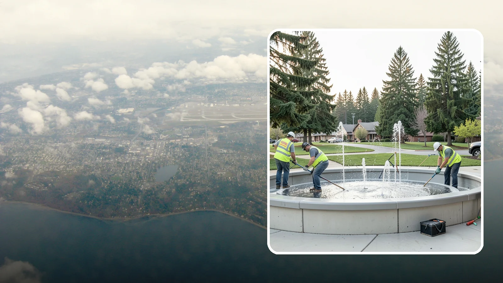 Splash Pad Maintenance in Burien, King County, WA - Seasonal servicing and cleaning that keeps public splash pads sanitary, safe, and fully operational.