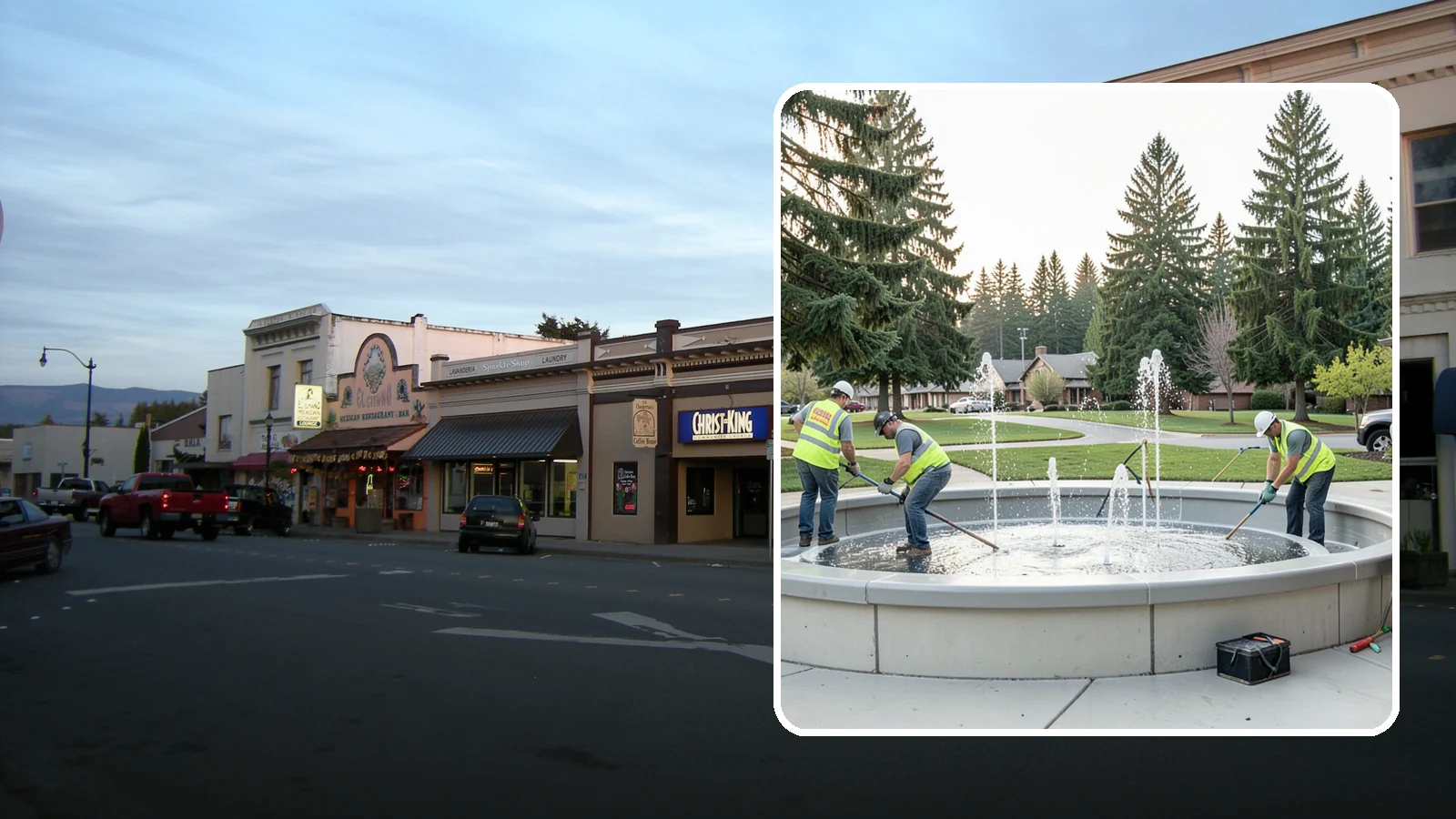 Splash Pad Maintenance in Burlington, Skagit County, WA - Seasonal servicing and cleaning that keeps public splash pads sanitary, safe, and fully operational.