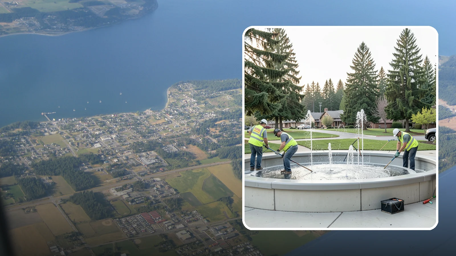 Splash Pad Maintenance in Coupeville, Island County, WA - Seasonal servicing and cleaning that keeps public splash pads sanitary, safe, and fully operational.