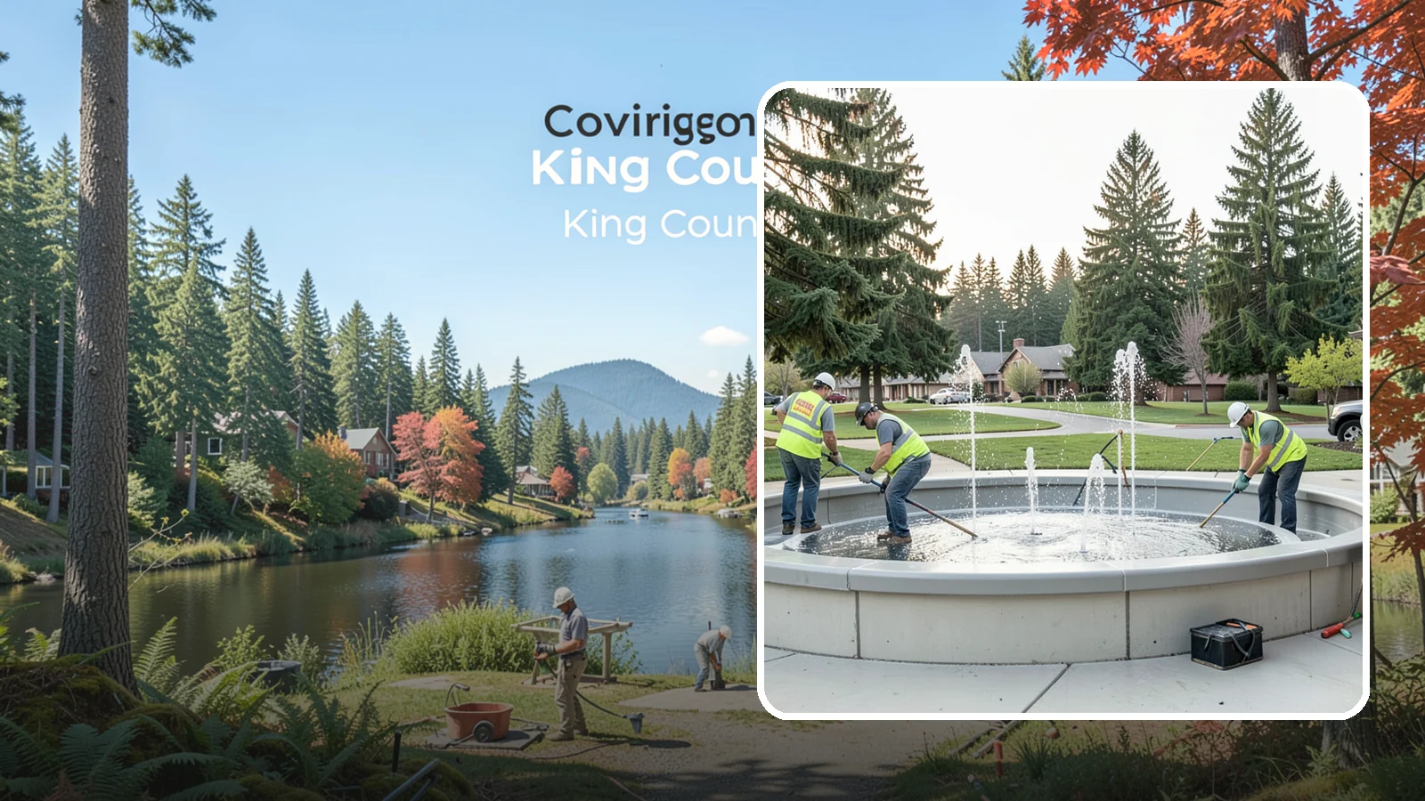 Splash Pad Maintenance in Covington, King County, WA - Seasonal servicing and cleaning that keeps public splash pads sanitary, safe, and fully operational.