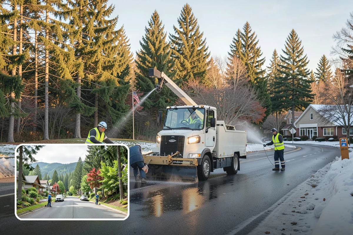 Splash Pad Maintenance in Darrington, Snohomish County, WA - Maintains slip-resistant, sanitary spray surfaces for public use