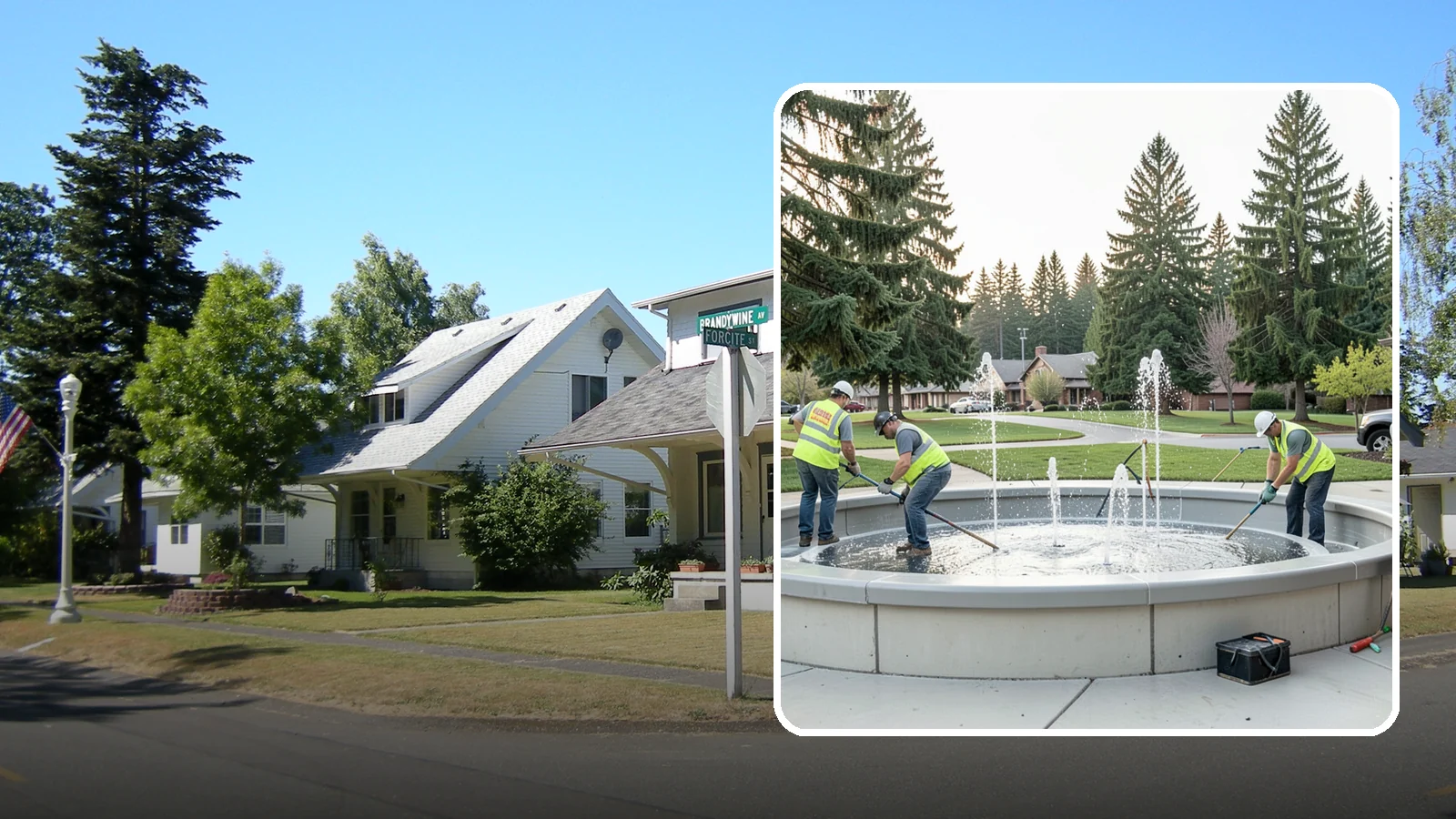 Splash Pad Maintenance in DuPont, Pierce County, WA - Seasonal servicing and cleaning that keeps public splash pads sanitary, safe, and fully operational.