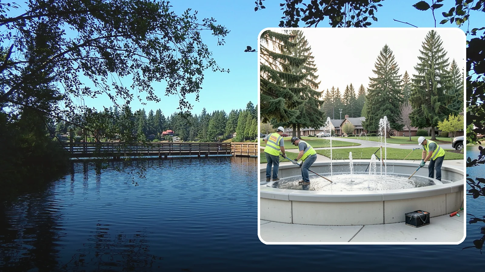 Splash Pad Maintenance in Federal Way, King County, WA - Seasonal servicing and cleaning that keeps public splash pads sanitary, safe, and fully operational.