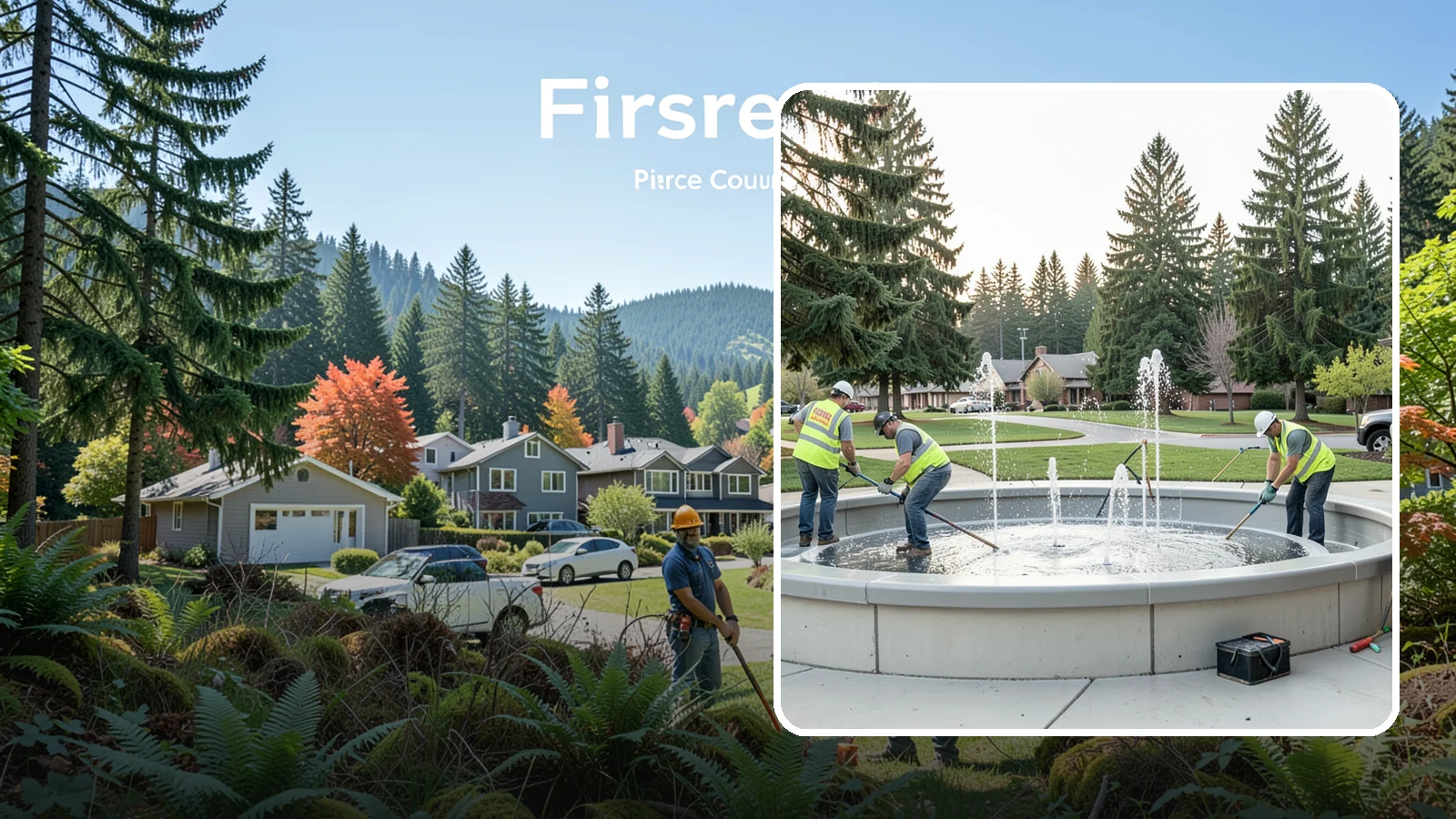 Splash Pad Maintenance in Fircrest, Pierce County, WA - Seasonal servicing and cleaning that keeps public splash pads sanitary, safe, and fully operational.