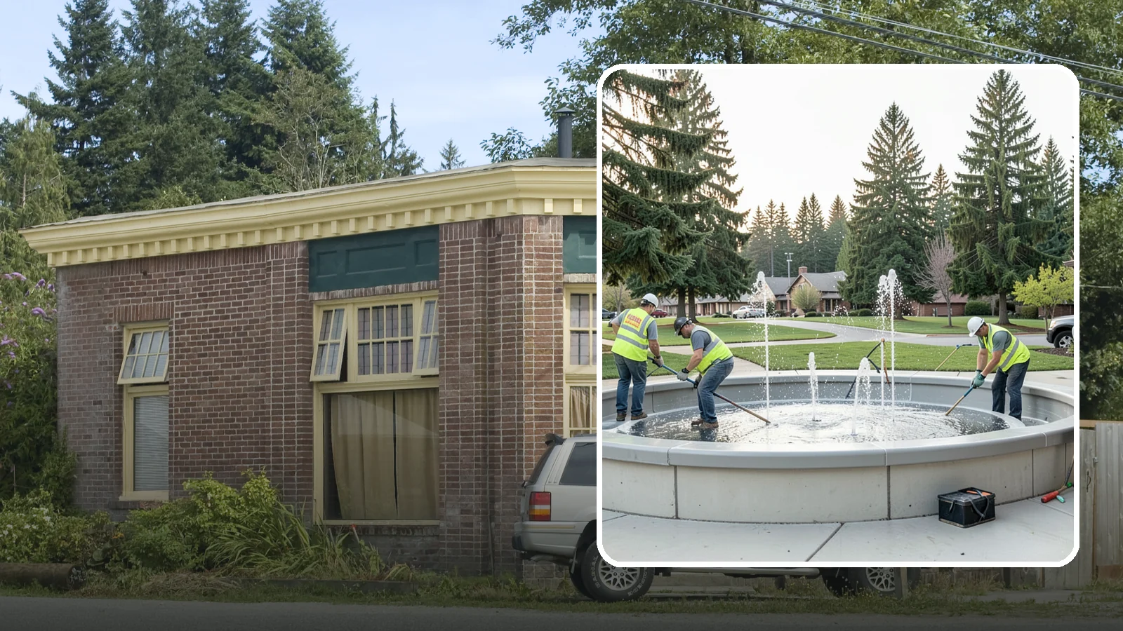 Splash Pad Maintenance in Hamilton, Skagit County, WA - Seasonal servicing and cleaning that keeps public splash pads sanitary, safe, and fully operational.