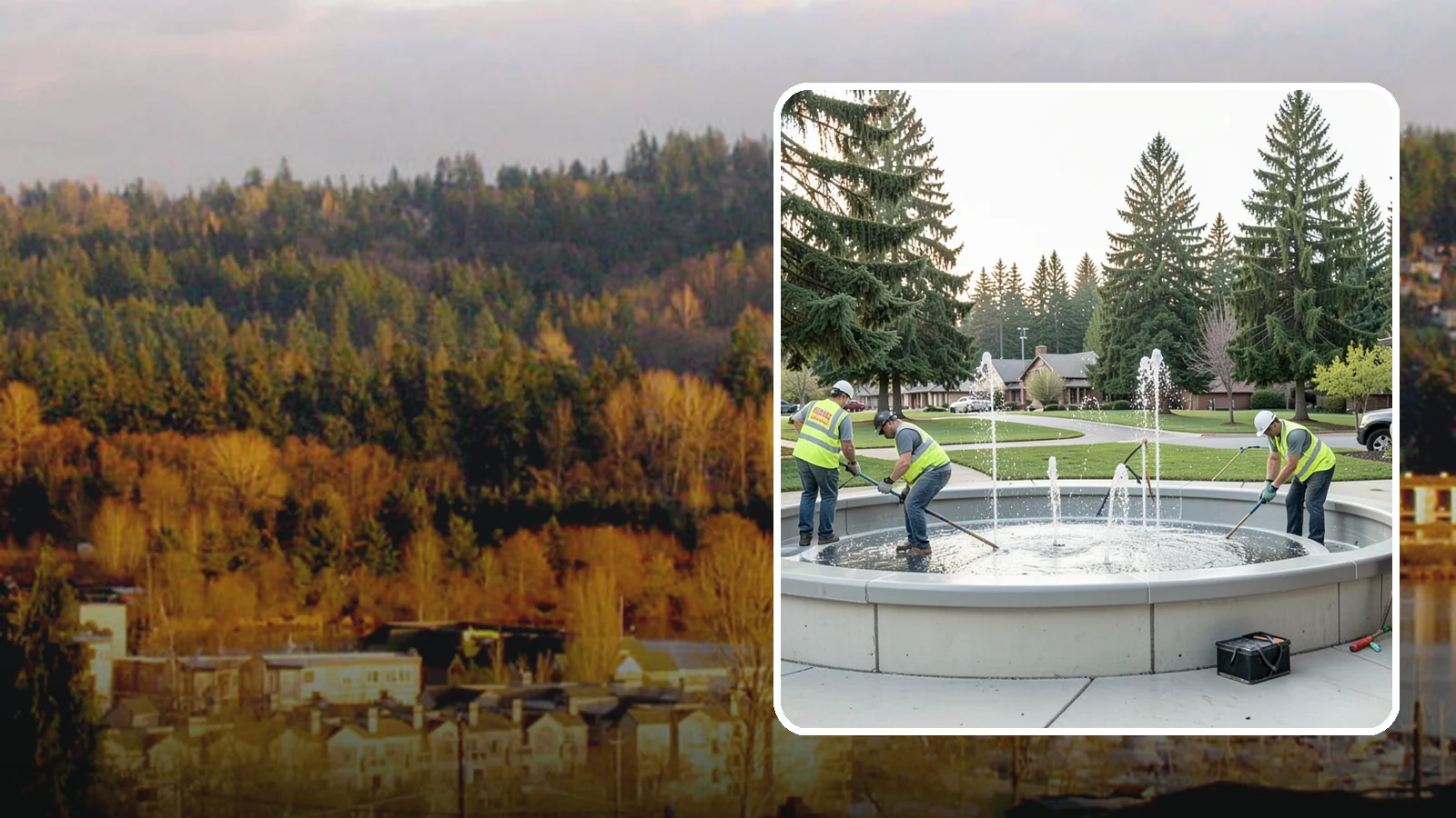 Splash Pad Maintenance in Kenmore, King County, WA - Seasonal servicing and cleaning that keeps public splash pads sanitary, safe, and fully operational.