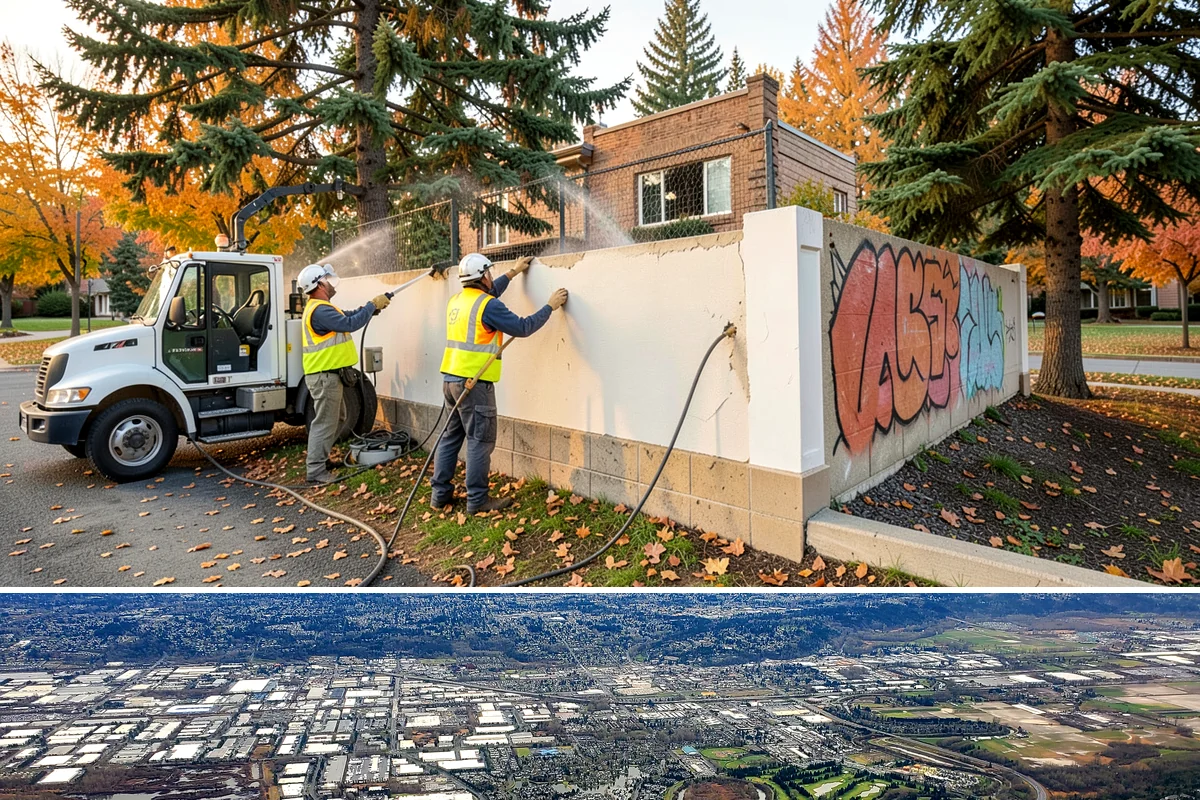 Splash Pad Maintenance in Kent, King County, WA - Startup cleaning occurs in late spring before opening, with recurring service through summer and winterization in fall.