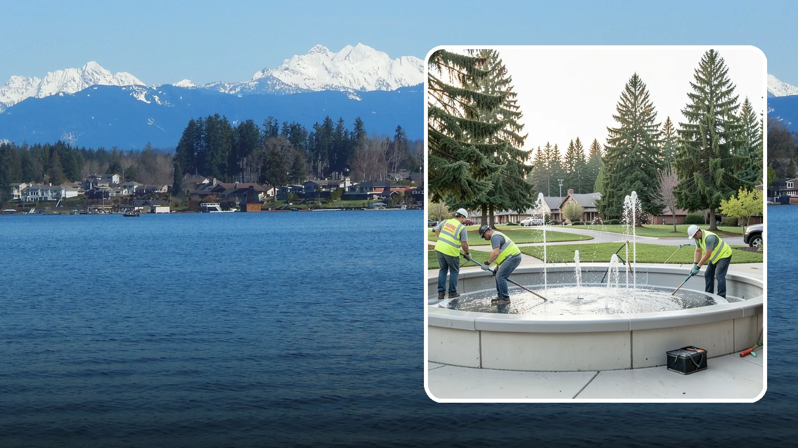 Splash Pad Maintenance in Lake Stevens, Snohomish County, WA - Seasonal servicing and cleaning that keeps public splash pads sanitary, safe, and fully operational.