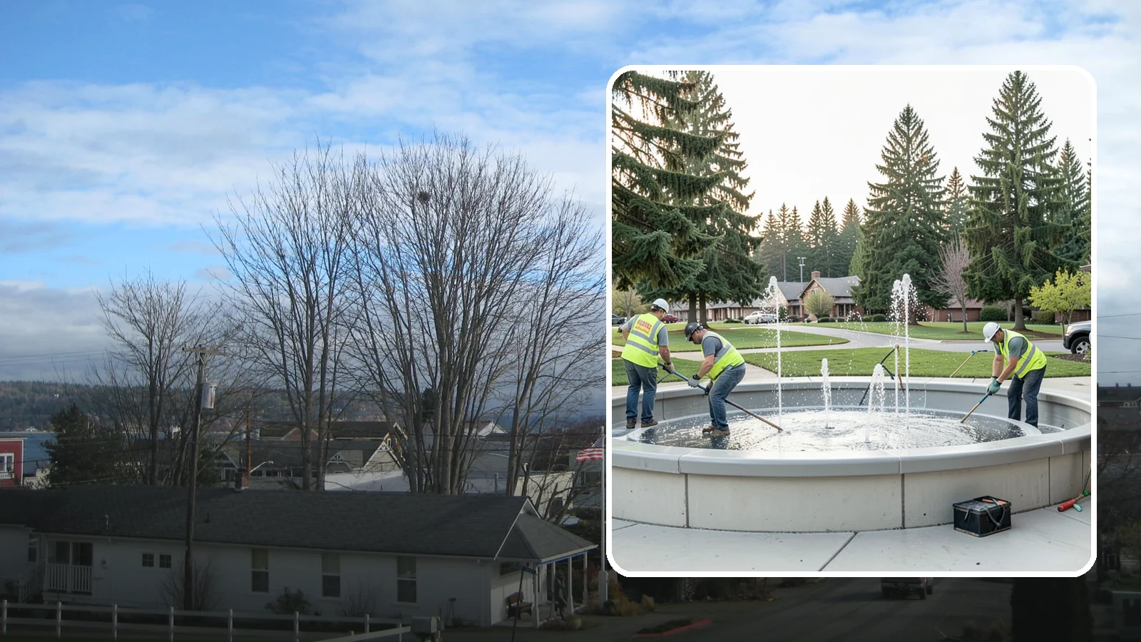 Splash Pad Maintenance in Langley, Island County, WA - Seasonal servicing and cleaning that keeps public splash pads sanitary, safe, and fully operational.