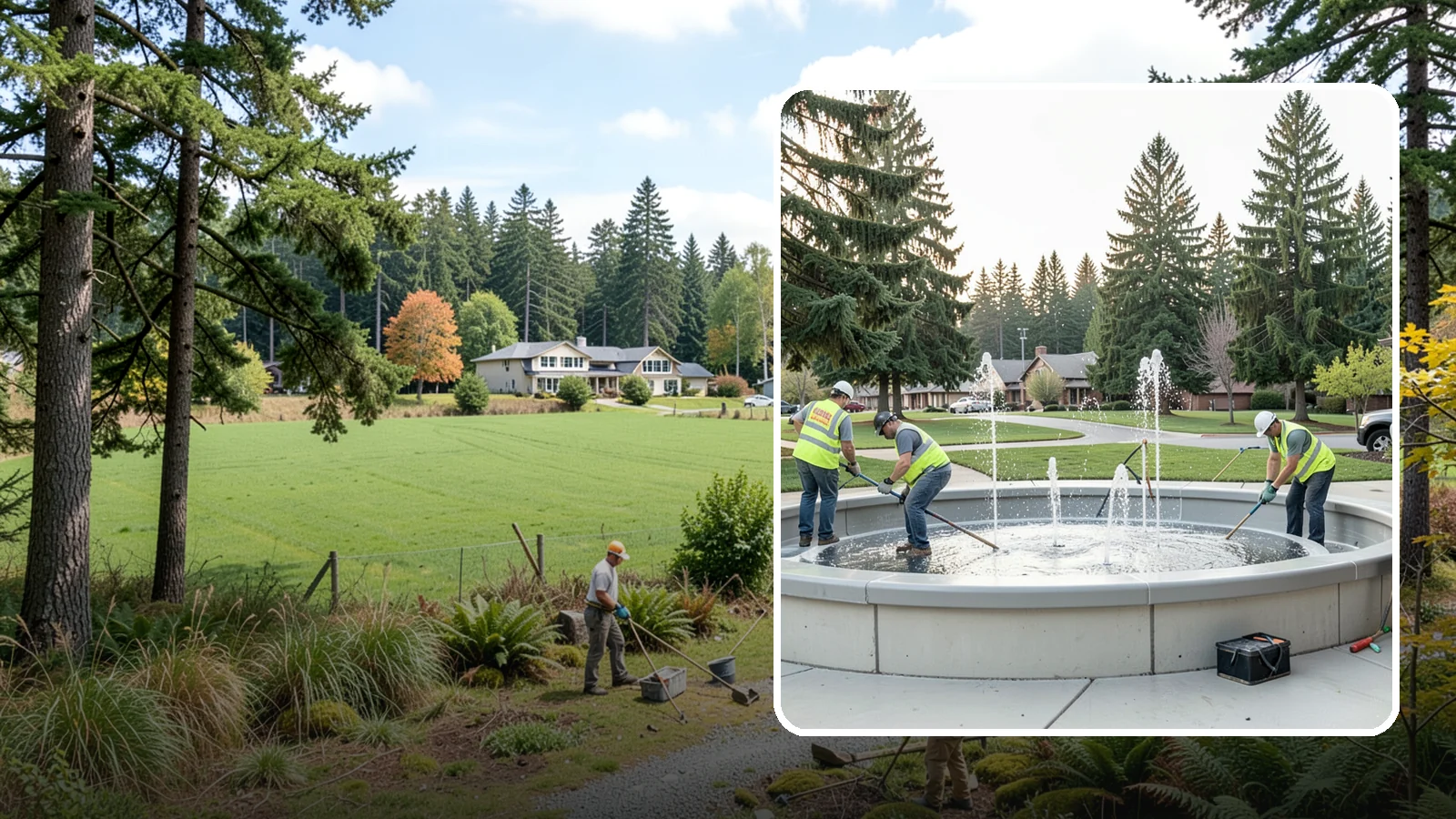 Splash Pad Maintenance in Lyman, Skagit County, WA - Seasonal servicing and cleaning that keeps public splash pads sanitary, safe, and fully operational.