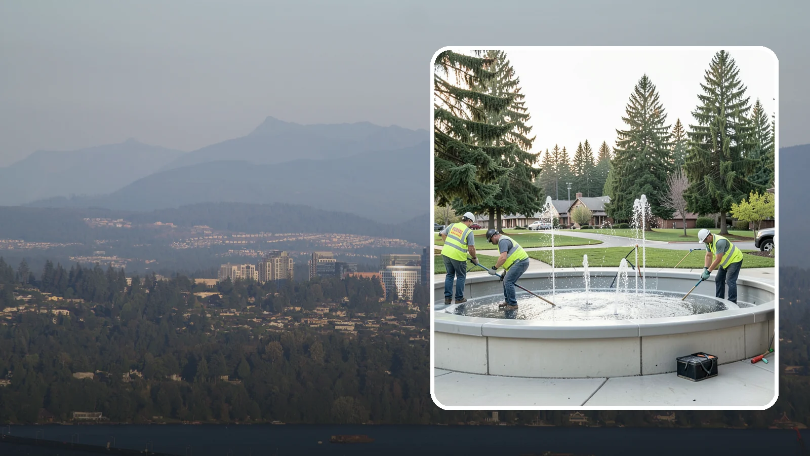 Splash Pad Maintenance in Medina, King County, WA - Seasonal servicing and cleaning that keeps public splash pads sanitary, safe, and fully operational.