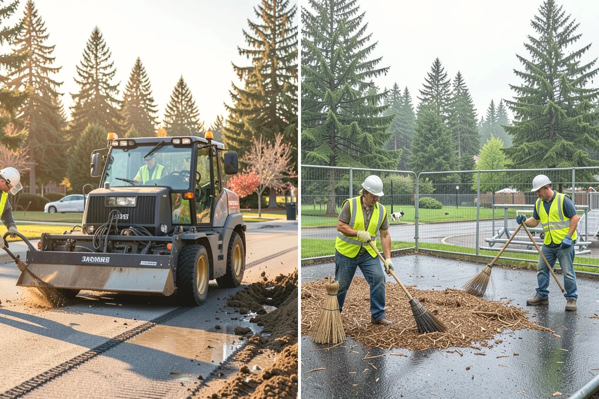 Splash Pad Maintenance in Mercer Island, King County, WA - Inspect deck, nozzles, drains, and slip resistance