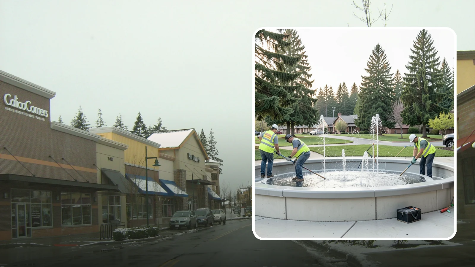 Splash Pad Maintenance in Mill Creek, Snohomish County, WA - Seasonal servicing and cleaning that keeps public splash pads sanitary, safe, and fully operational.