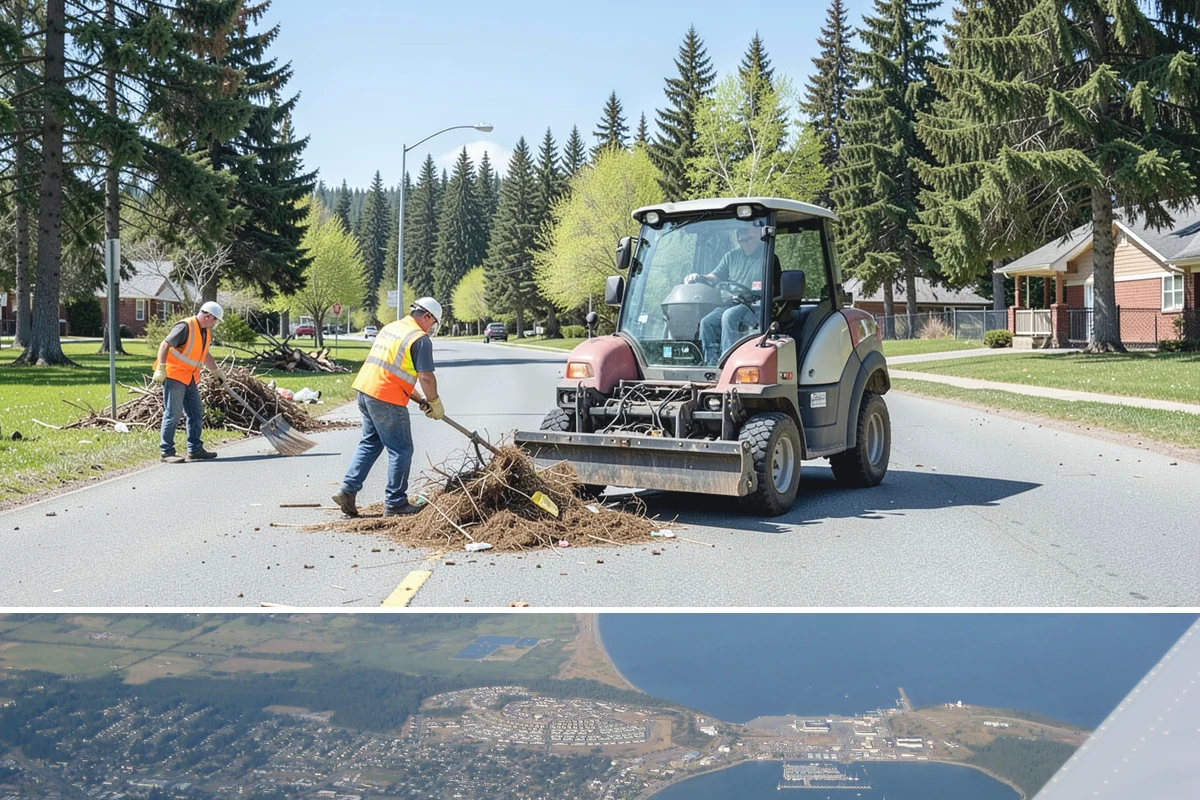 Splash Pad Maintenance in Oak Harbor, Island County, WA - Startup cleaning occurs in late spring before opening, with recurring service through summer and winterization in fall.
