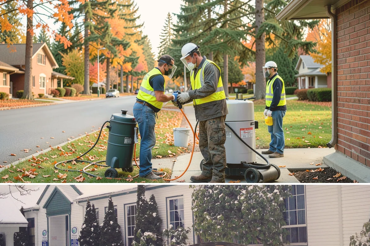 Splash Pad Maintenance in Pacific, King County, WA - Startup cleaning occurs in late spring before opening, with recurring service through summer and winterization in fall.