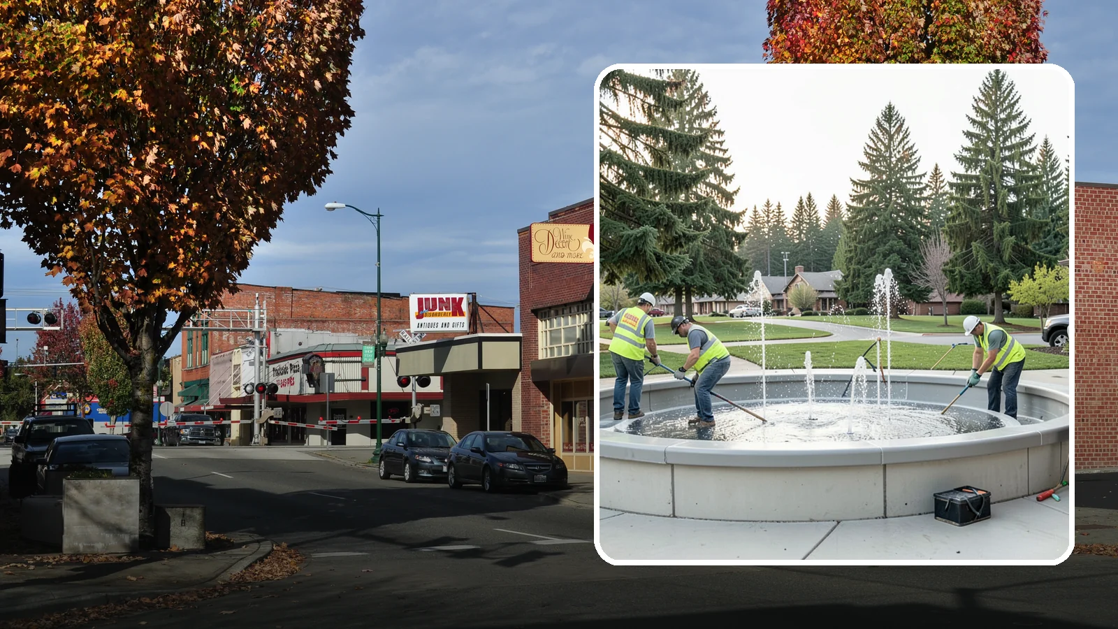 Splash Pad Maintenance in Puyallup, Pierce County, WA - Seasonal servicing and cleaning that keeps public splash pads sanitary, safe, and fully operational.