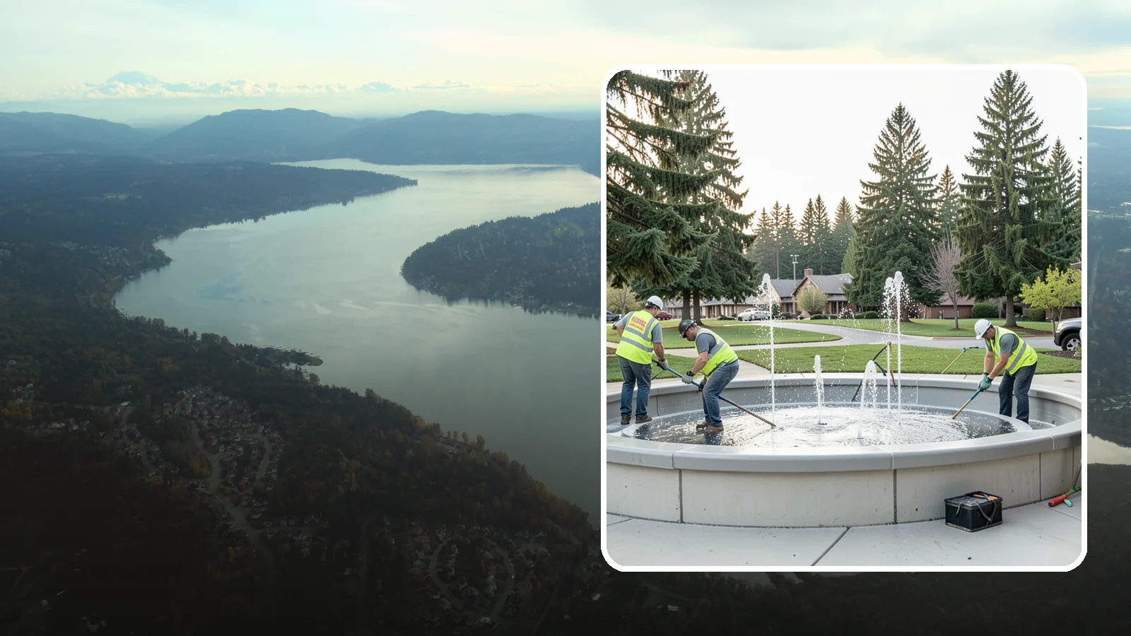 Splash Pad Maintenance in Sammamish, King County, WA - Seasonal servicing and cleaning that keeps public splash pads sanitary, safe, and fully operational.
