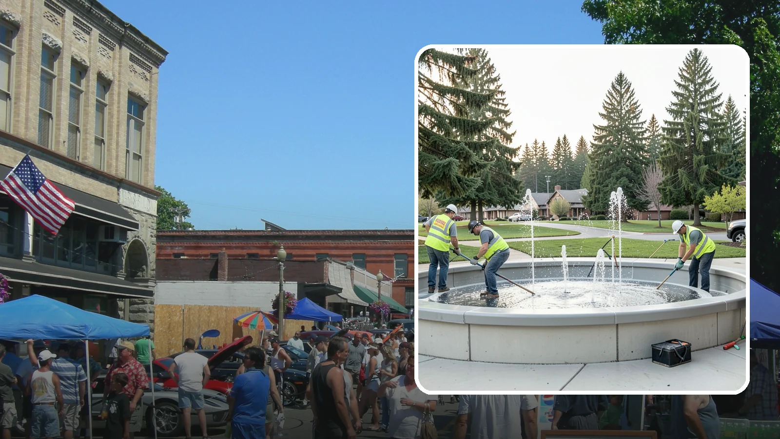 Splash Pad Maintenance in Snohomish, Snohomish County, WA - Seasonal servicing and cleaning that keeps public splash pads sanitary, safe, and fully operational.