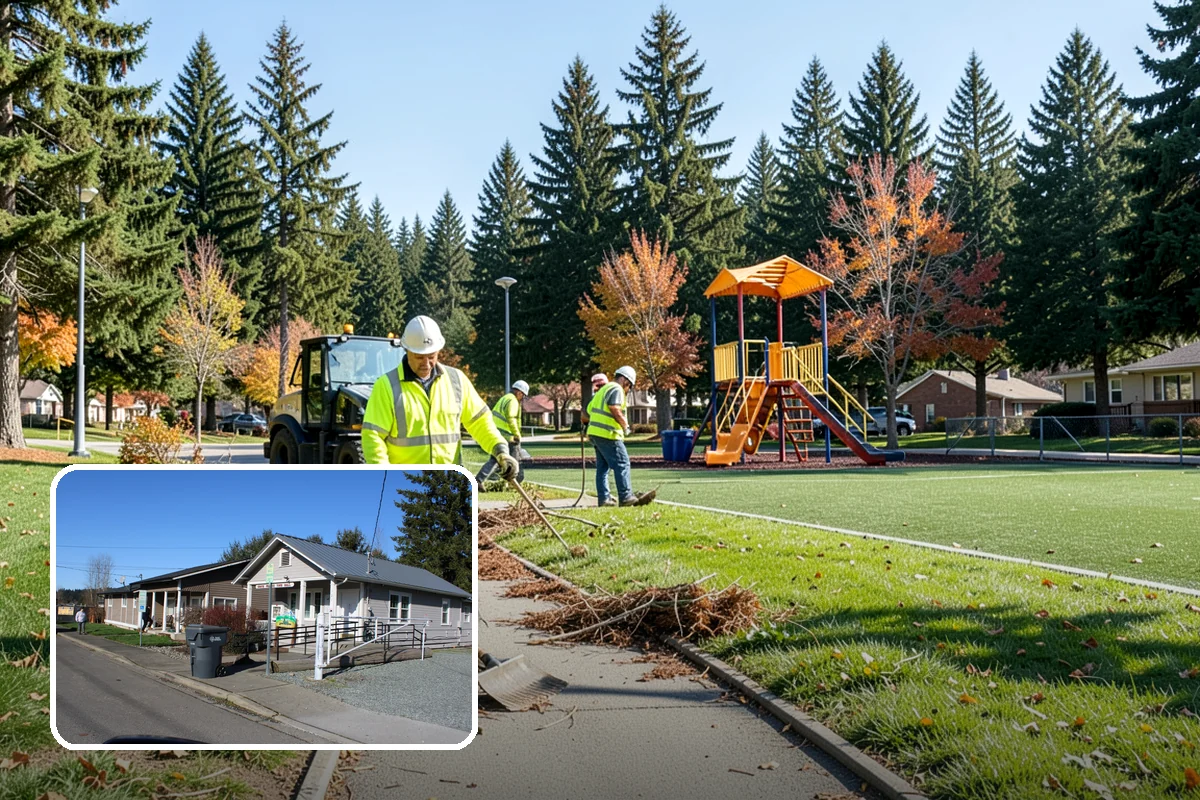Splash Pad Maintenance in South Prairie, Pierce County, WA - Maintains slip-resistant, sanitary spray surfaces for public use