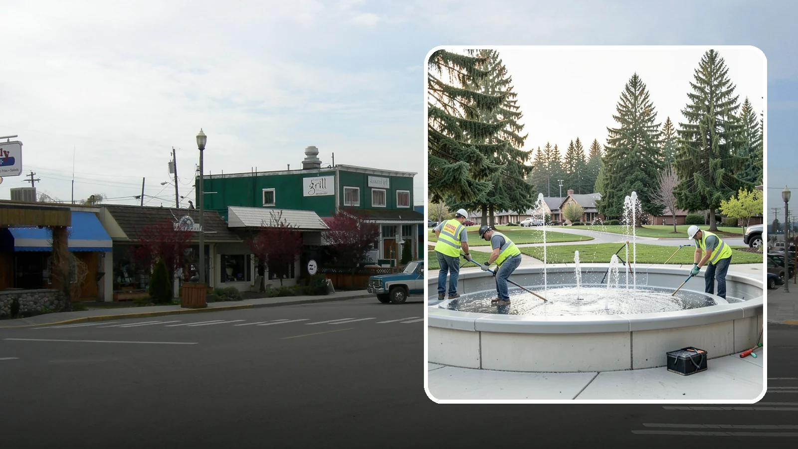 Splash Pad Maintenance in Stanwood, Snohomish County, WA - Seasonal servicing and cleaning that keeps public splash pads sanitary, safe, and fully operational.