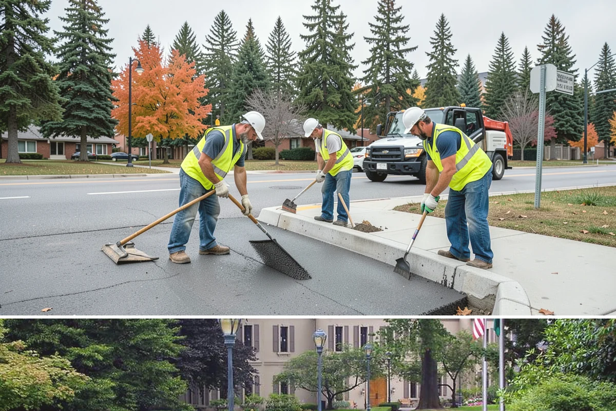 Splash Pad Maintenance in Woodinville, King County, WA - Startup cleaning occurs in late spring before opening, with recurring service through summer and winterization in fall.