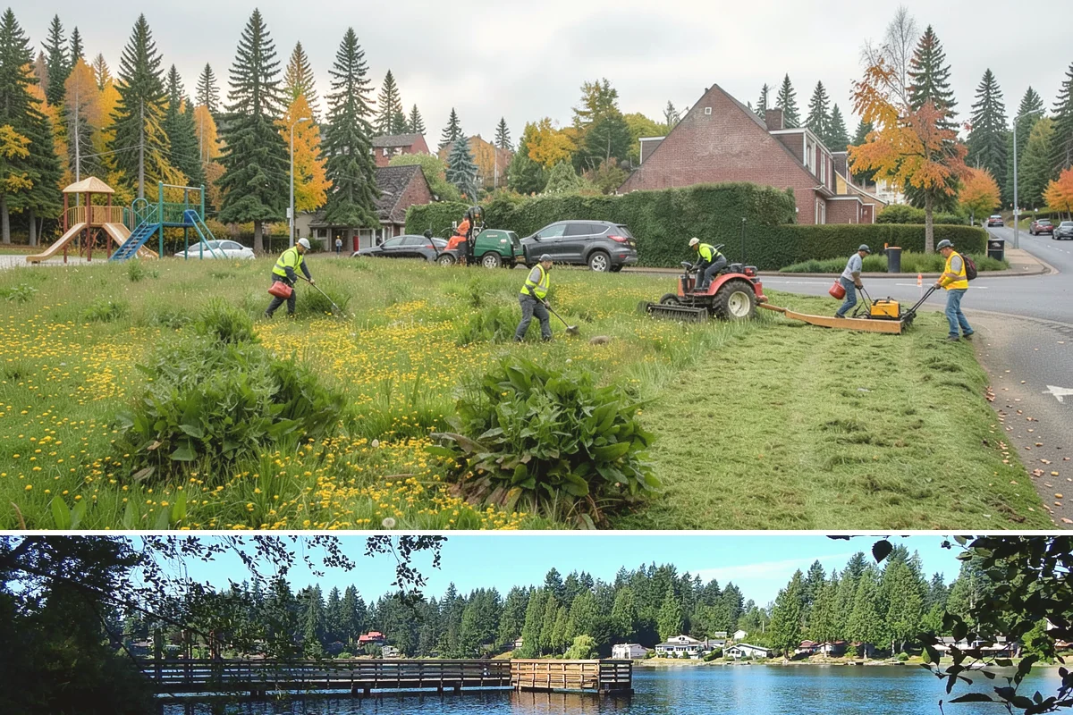 Sports Field Maintenance in Federal Way, King County, WA - Core growing and recovery work spans spring through fall, with overseeding and renovation timed to field-use lulls.