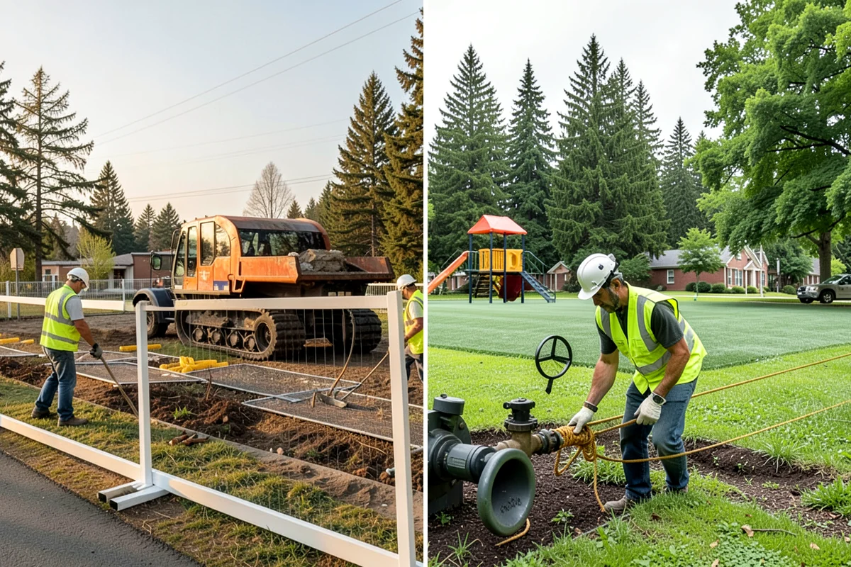 Sports Field Maintenance in Lakewood, Pierce County, WA - Evaluate turf health, drainage, and wear patterns on each field