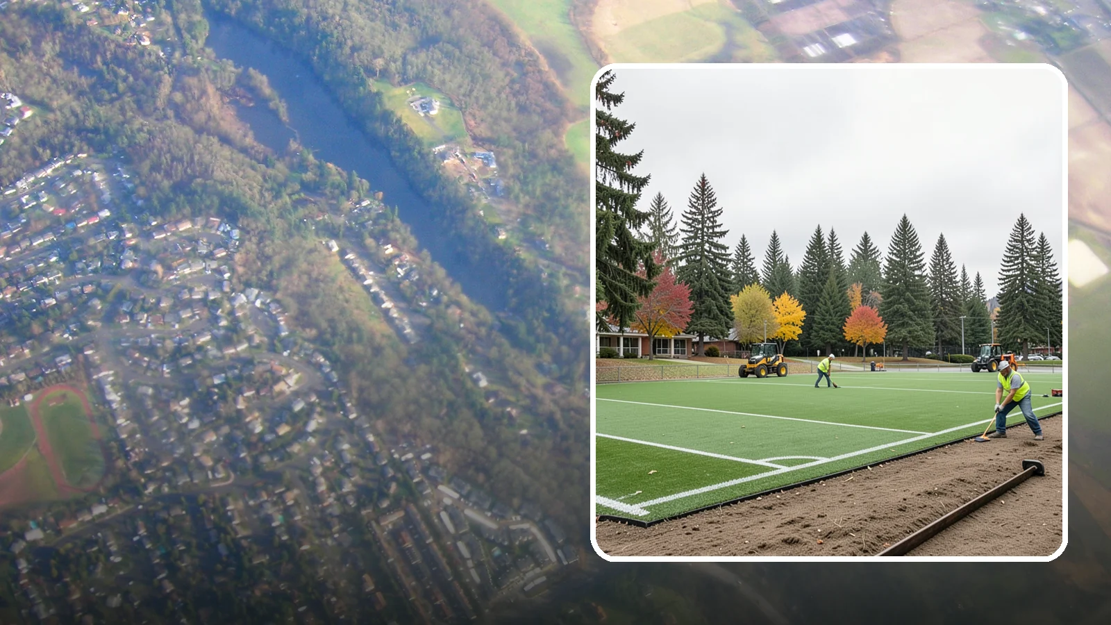 Sports Field Renovation in Algona, King County, WA - Full-scope renovation that restores worn municipal ballfields and multi-sport turf to safe, playable condition.