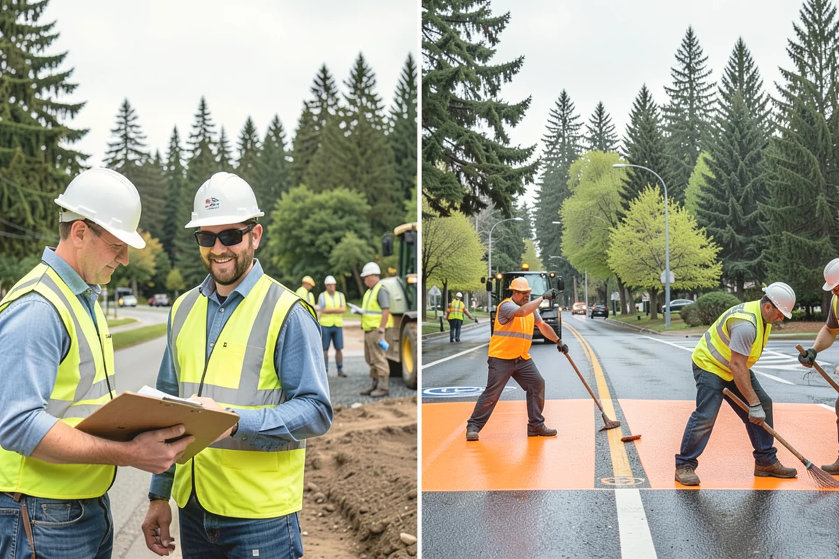 Sports Field Renovation in Black Diamond, King County, WA - Assess turf density, grade, and soil compaction with the parks department
