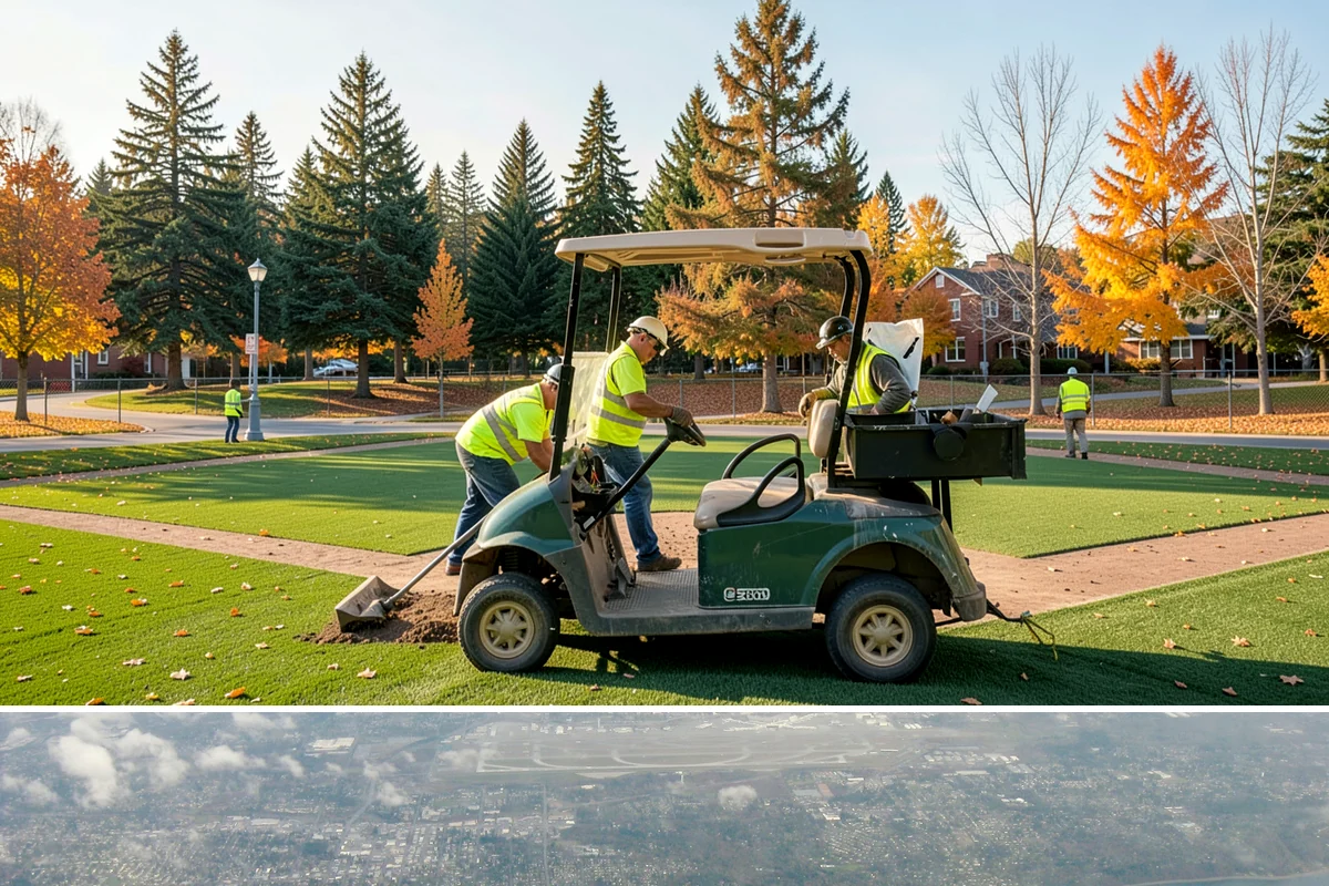 Sports Field Renovation in Burien, King County, WA - Renovation is best scheduled in late summer or early fall so cool-season turf establishes before Western Washington's wet winter.