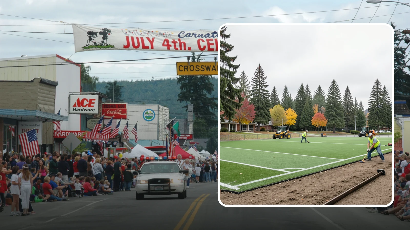 Sports Field Renovation in Carnation, King County, WA - Full-scope renovation that restores worn municipal ballfields and multi-sport turf to safe, playable condition.
