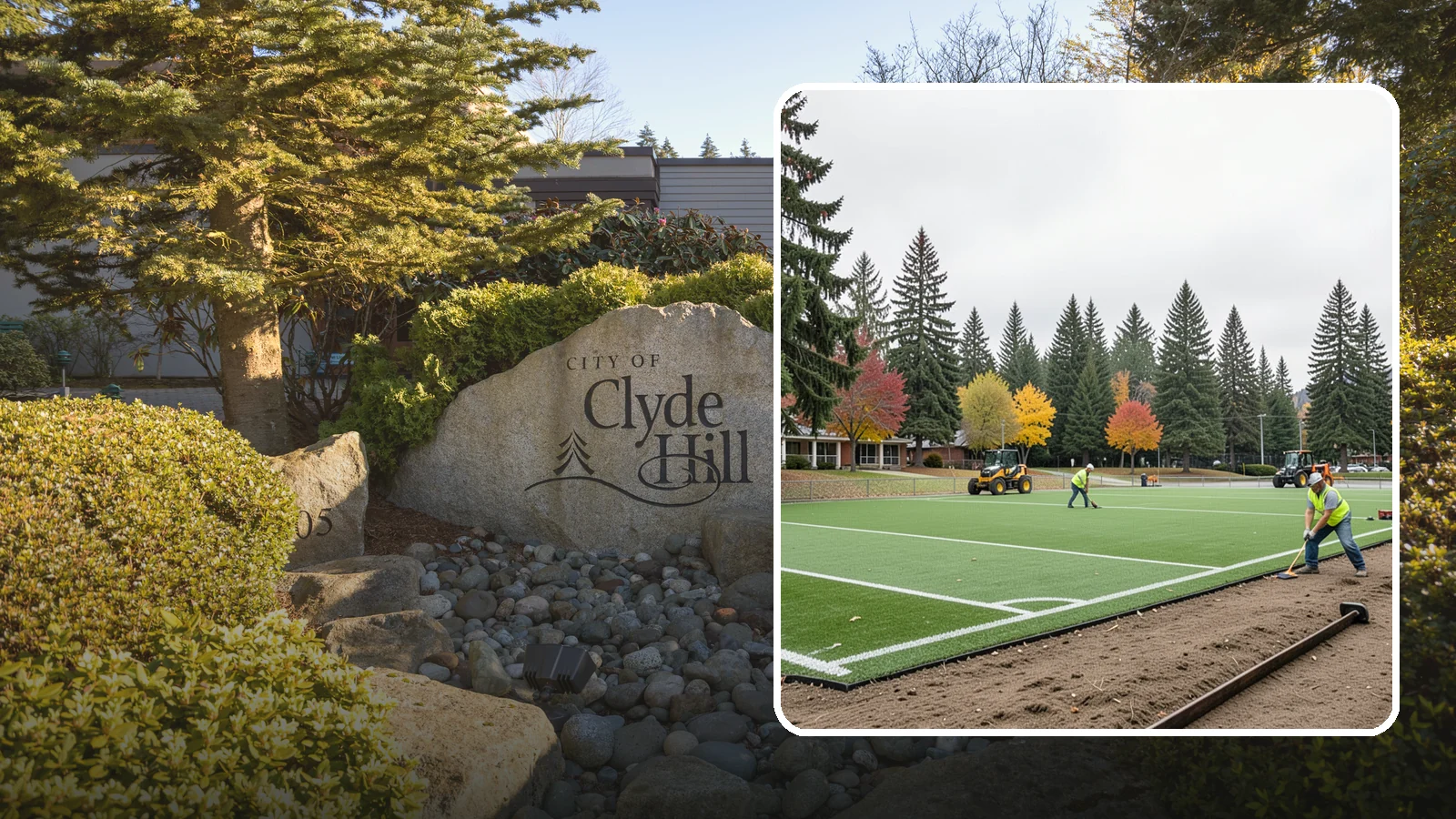 Sports Field Renovation in Clyde Hill, King County, WA - Full-scope renovation that restores worn municipal ballfields and multi-sport turf to safe, playable condition.