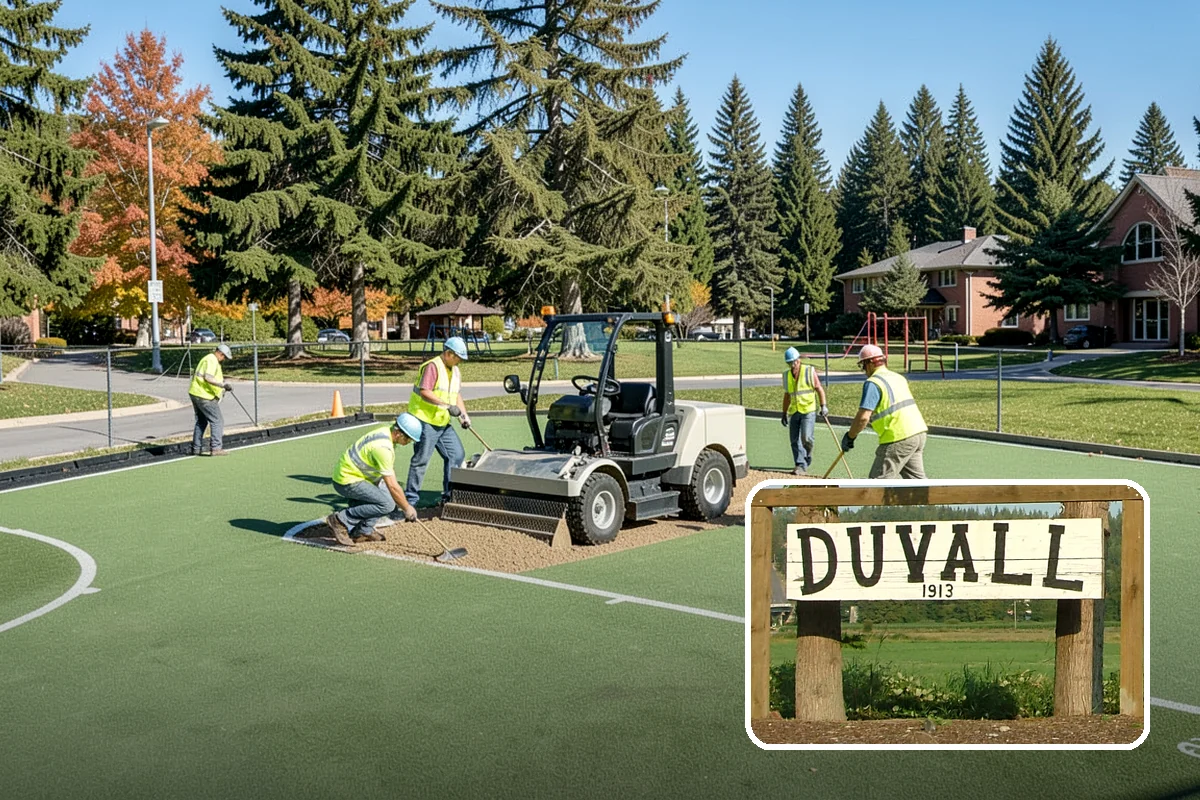 Sports Field Renovation in Duvall, King County, WA - Restores a safe, uniform playing surface that reduces player-injury exposure