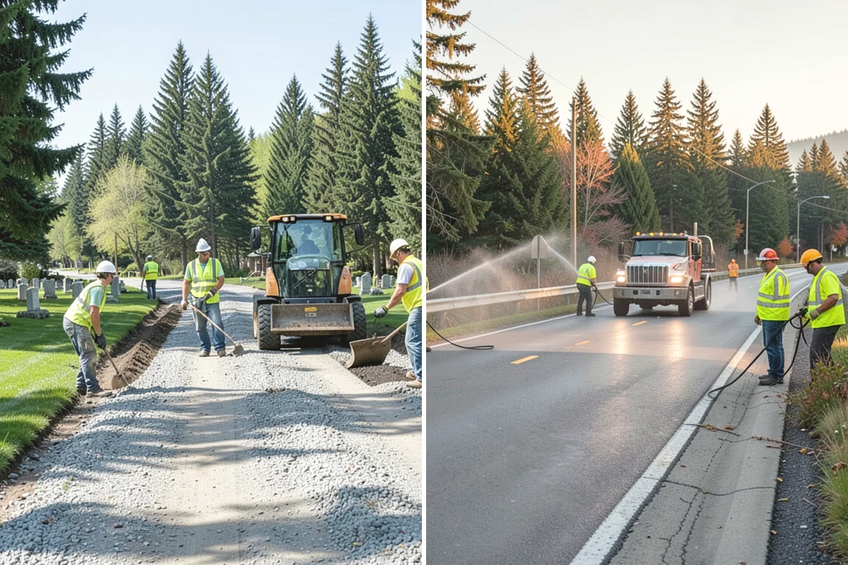 Sports Field Renovation in Duvall, King County, WA - Assess turf density, grade, and soil compaction with the parks department